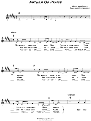 Anthem of Praise