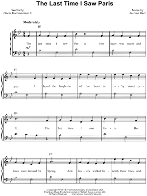 The Last Time I Saw Paris