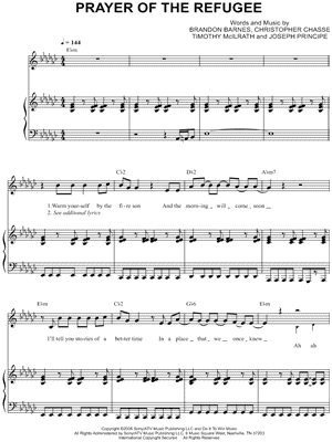 Prayer of the Refugee