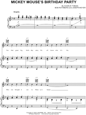 Mickey Mouse's Birthday Party