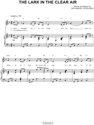 The Lark In the Clear Air