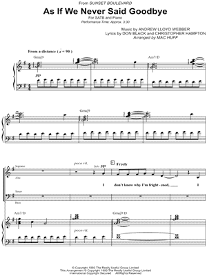 As If We Never Said Goodbye