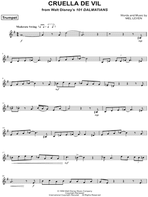 Cruella De Vil - Trumpet