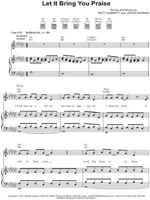 Let It Bring You Praise