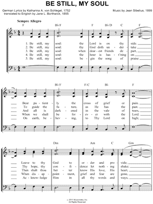 Be Still, My Soul