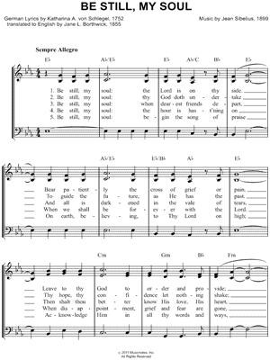 Be Still, My Soul
