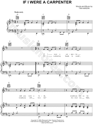 If I Were a Carpenter