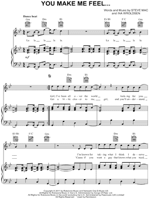 You Make Me Feel... by Cobra Starship - Sheet Music