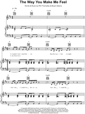 The Way You Make Me Feel