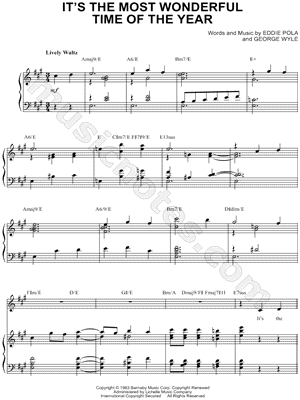 It's the Most Wonderful Time of the Year