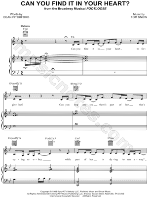 Can You Find It In Your Heart?