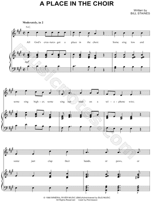 A Place In the Choir