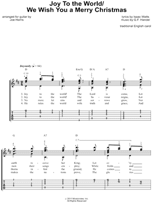 Joy To the World / We Wish You a Merry Christmas