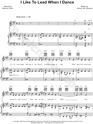 I Like to Lead When I Dance