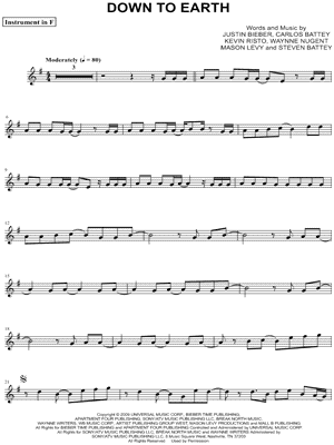 Down To Earth - F Instrument