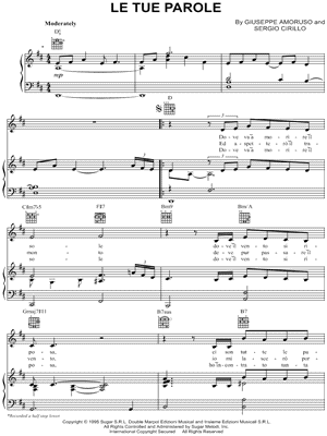 Le Tue Parole