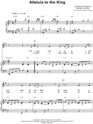 Alleluia To the King