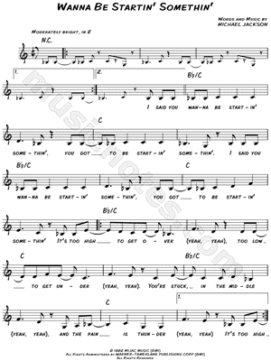 Wanna Be Startin' Somethin'
