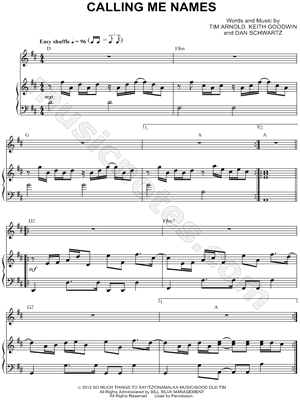 Calling Me Names