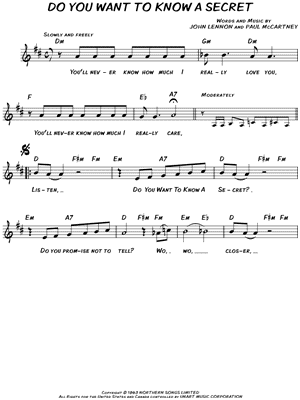 Do You Want to Know a Secret?