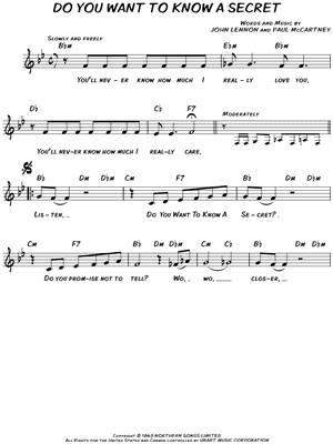 Do You Want to Know a Secret?