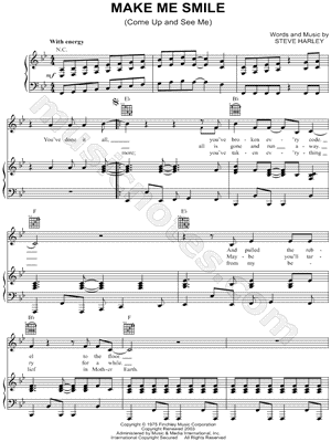 Make Me Smile (Come Up and See Me)