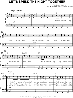 Let's Spend the Night Together