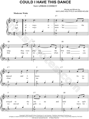 Could I Have This Dance