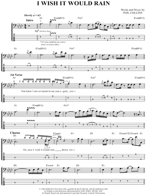 I Wish It Would Rain