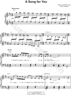 A Song for You