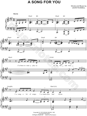 A Song for You