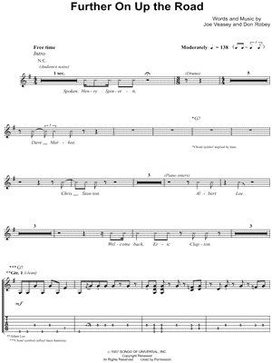 Further on Up the Road