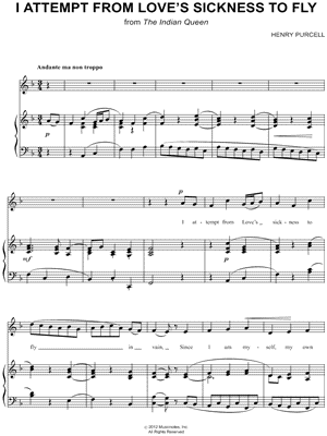 I Attempt From Love's Sickness To Fly