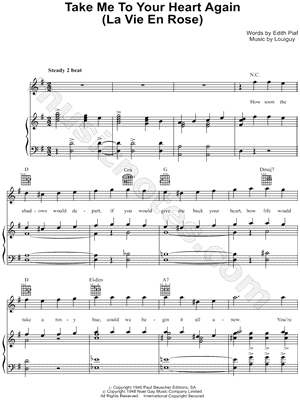 Take Me To Your Heart Again (La Vie En Rose)