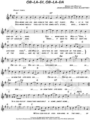 Ob-La-Di, Ob-La-Da