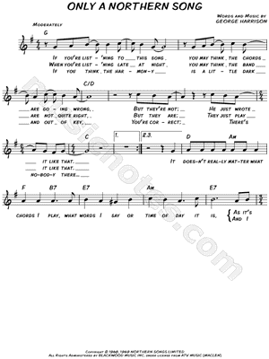 Only a Northern Song