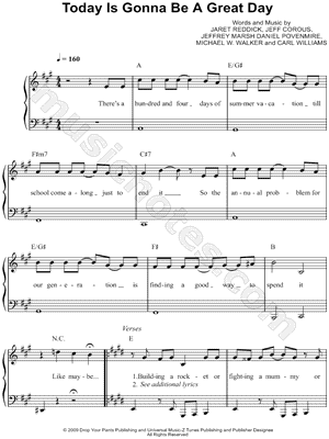 Today Is Gonna Be a Great Day (Phineas and Ferb Theme)