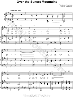 Over the Sunset Mountains