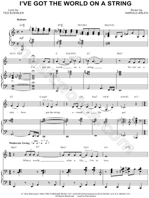 I've Got the World on a String