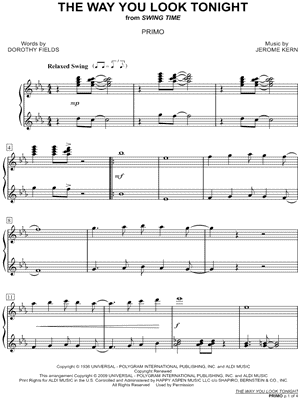 The Way You Look Tonight