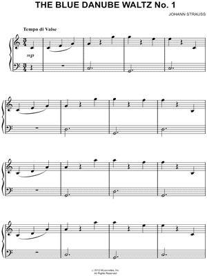 The Blue Danube Waltz No. 1