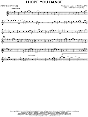 I Hope You Dance by Lee Ann Womack - Sheet Music