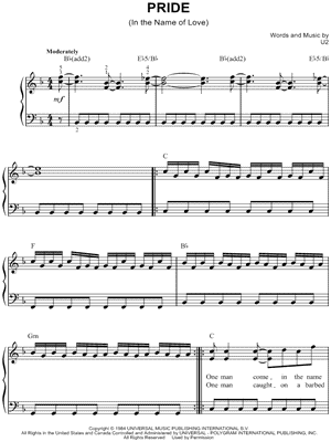 Pride (In the Name of Love)