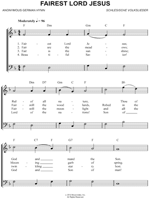 Fairest Lord Jesus