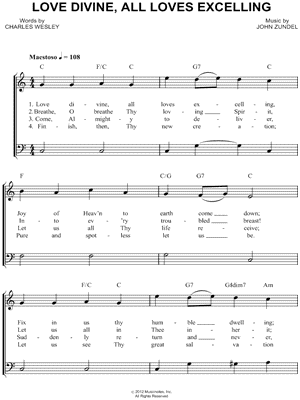 Love Divine, All Loves Excelling