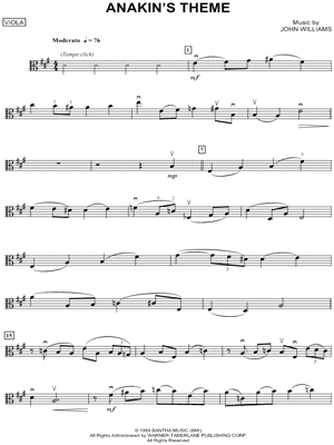 Anakin's Theme - Viola