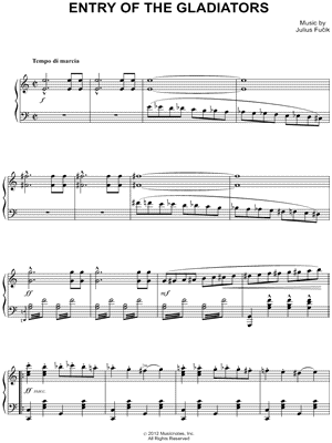 Entry of the Gladiators