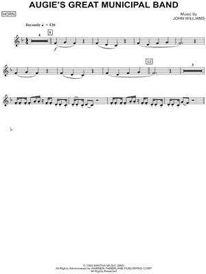 Augie's Great Municipal Band - French Horn