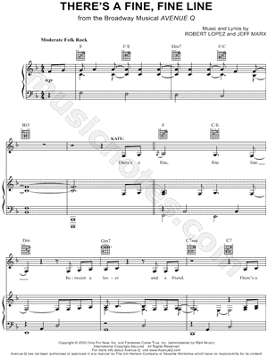 There's a Fine, Fine Line