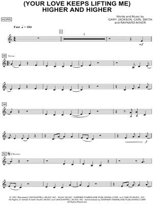 (Your Love Keeps Lifting Me) Higher and Higher - French Horn